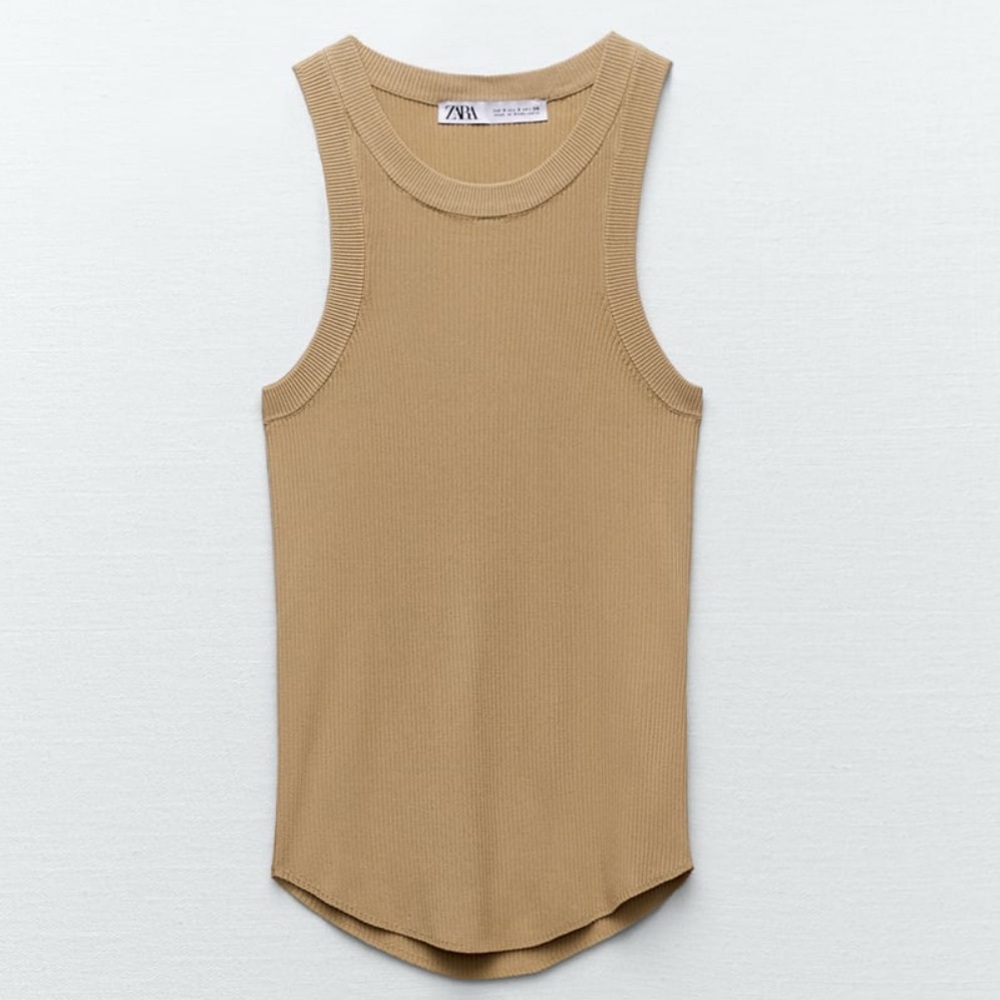 NWT Zara Ribbed tank